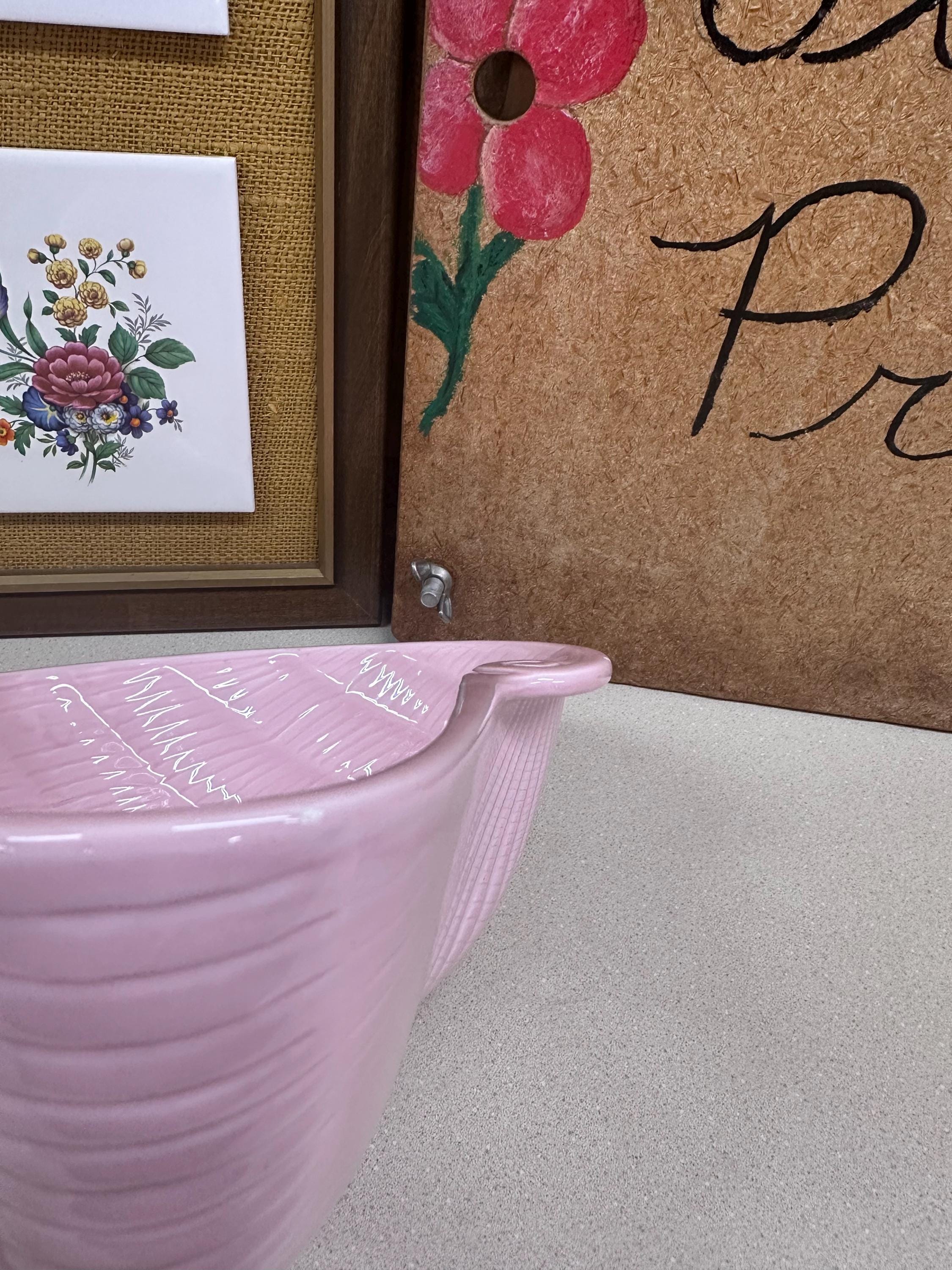 Vintage Shafford Japan Seashell Planter: Pink Ocean Decor