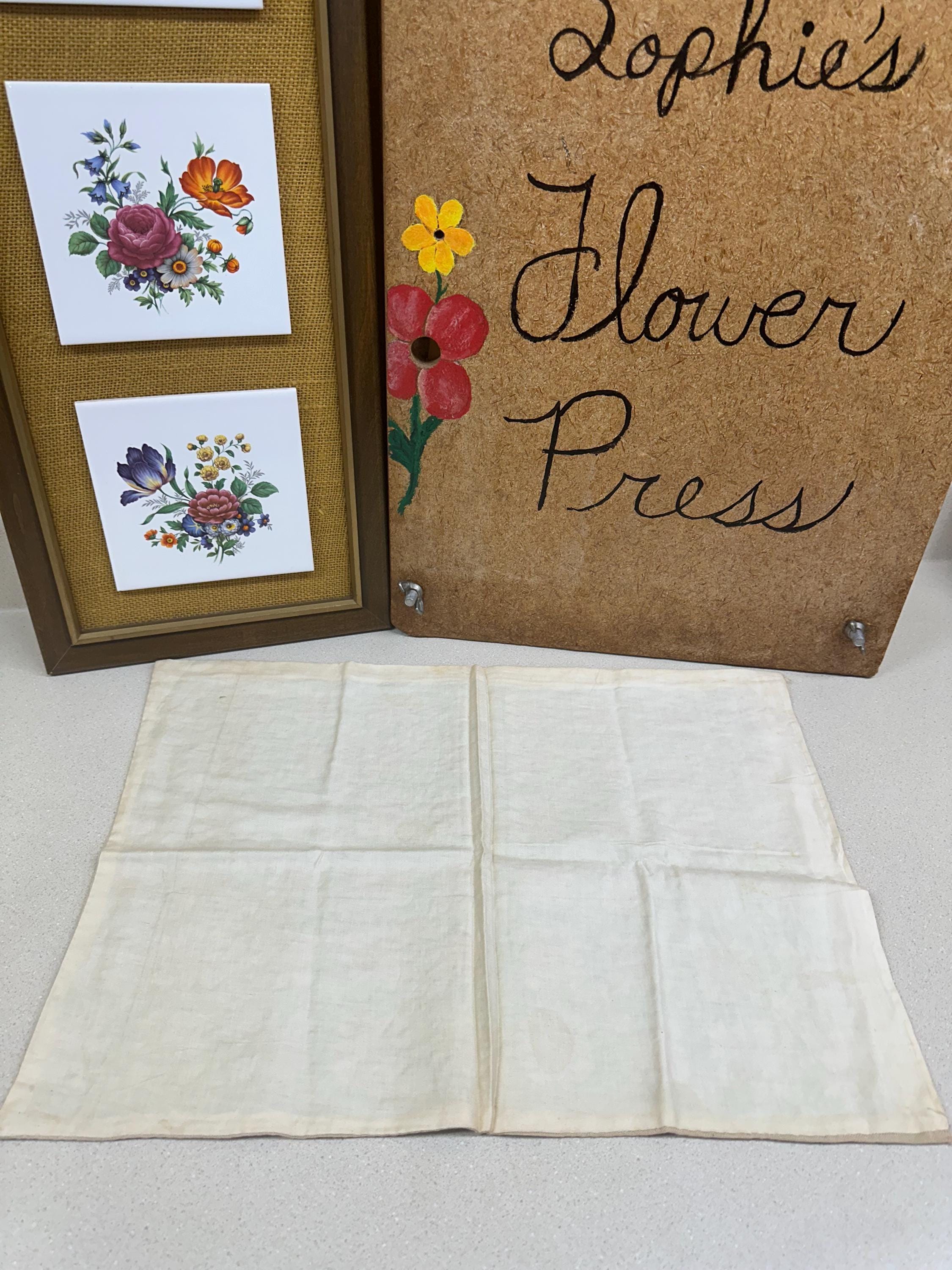 Handmade Vintage Pillow Cover: Repurposed Linen, 20x15 Inches