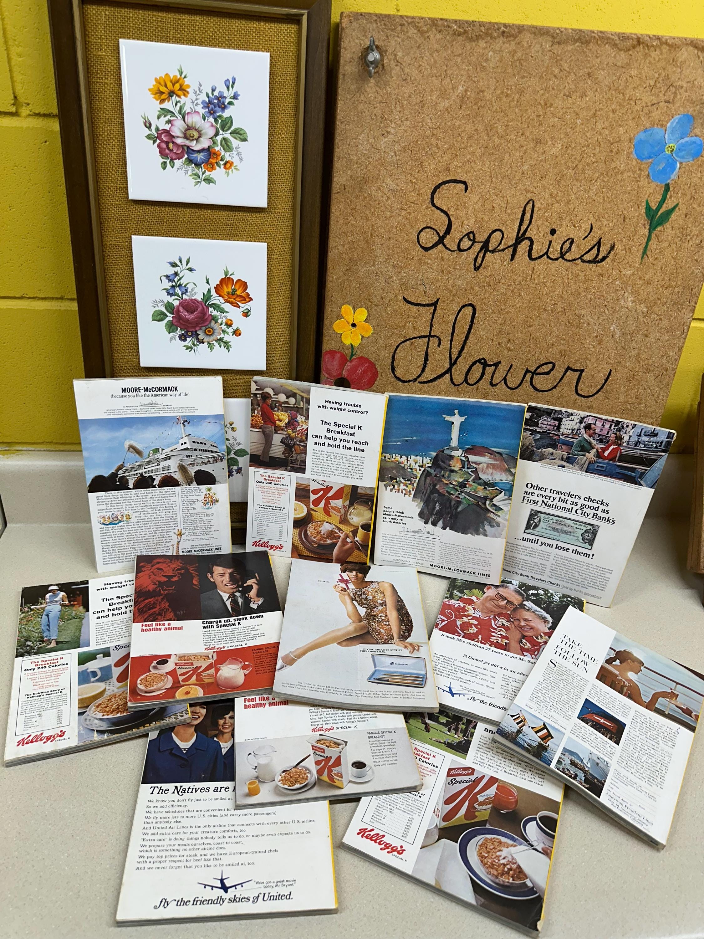 Vintage 1966 National Geographic Magazines Ads Pictures Advertisements January- December Included Nat Geo 1960's