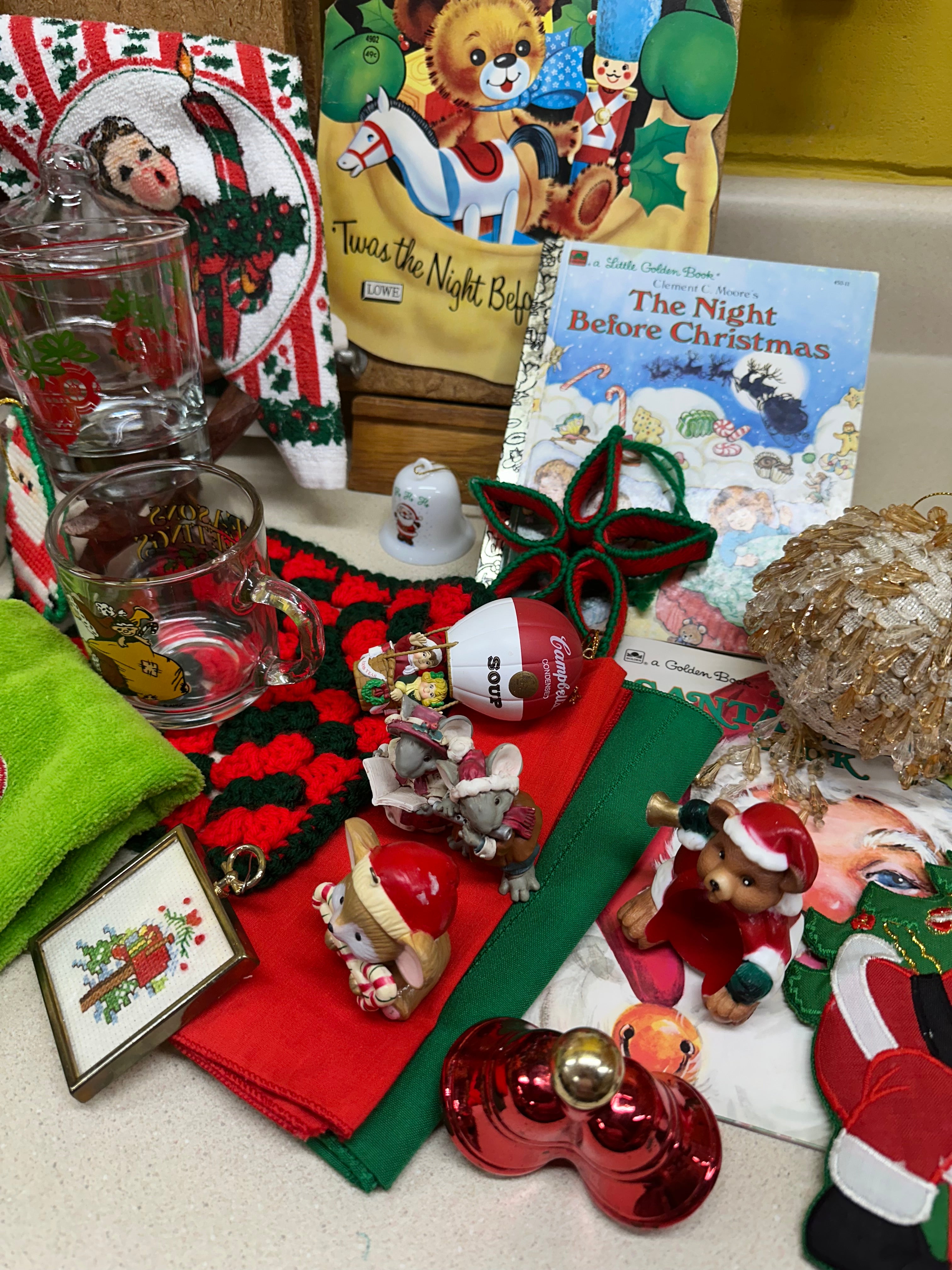 Vintage Christmas Mystery Box: Holiday Decor Surprise