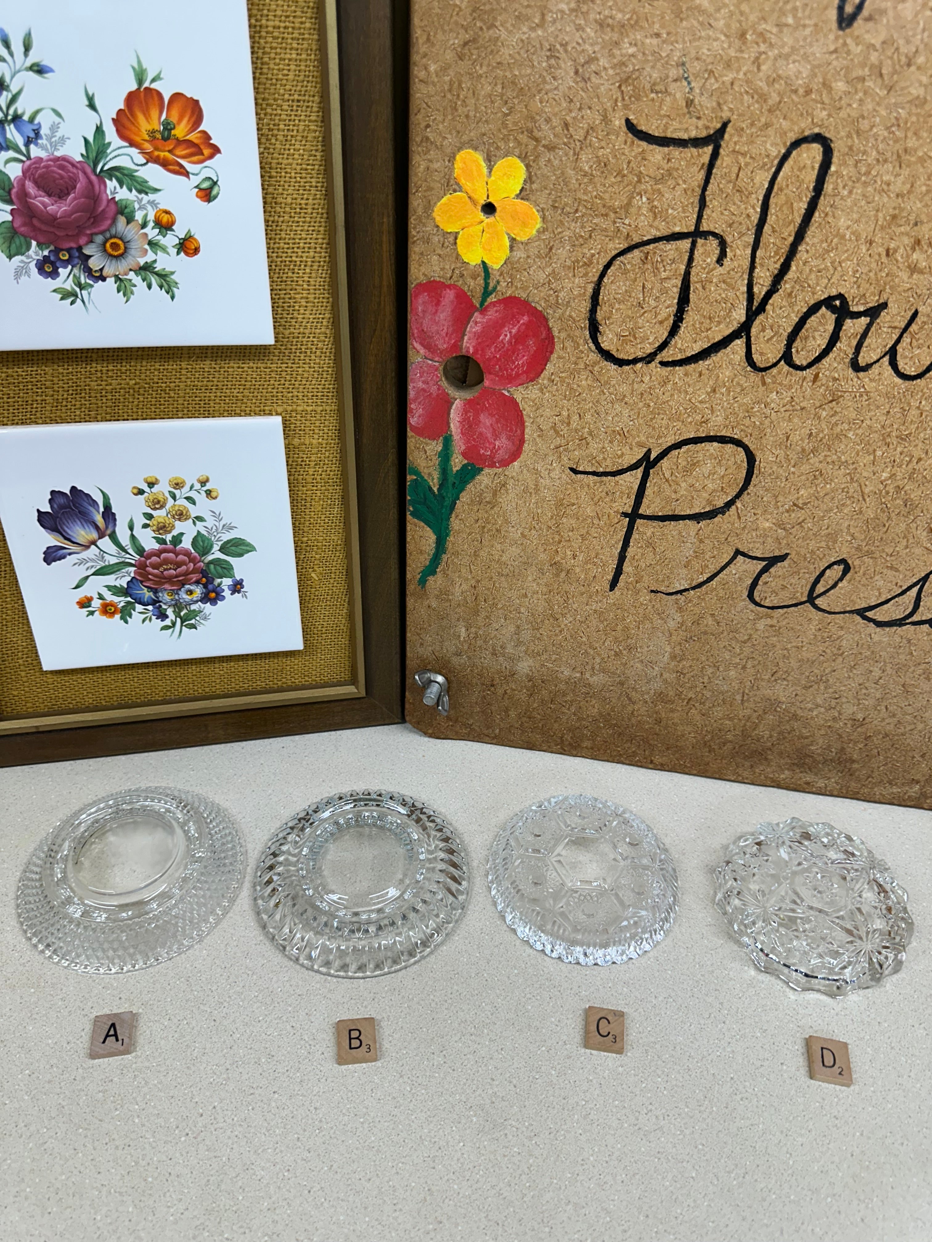 Vintage Ashtrays Clear Glass Ashtray Cigar Bar Wedding Decor Midcentury Trinket Dishes: Your Choice