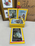 Vintage 1966 National Geographic Magazines Ads Pictures Advertisements January- December Included Nat Geo 1960's